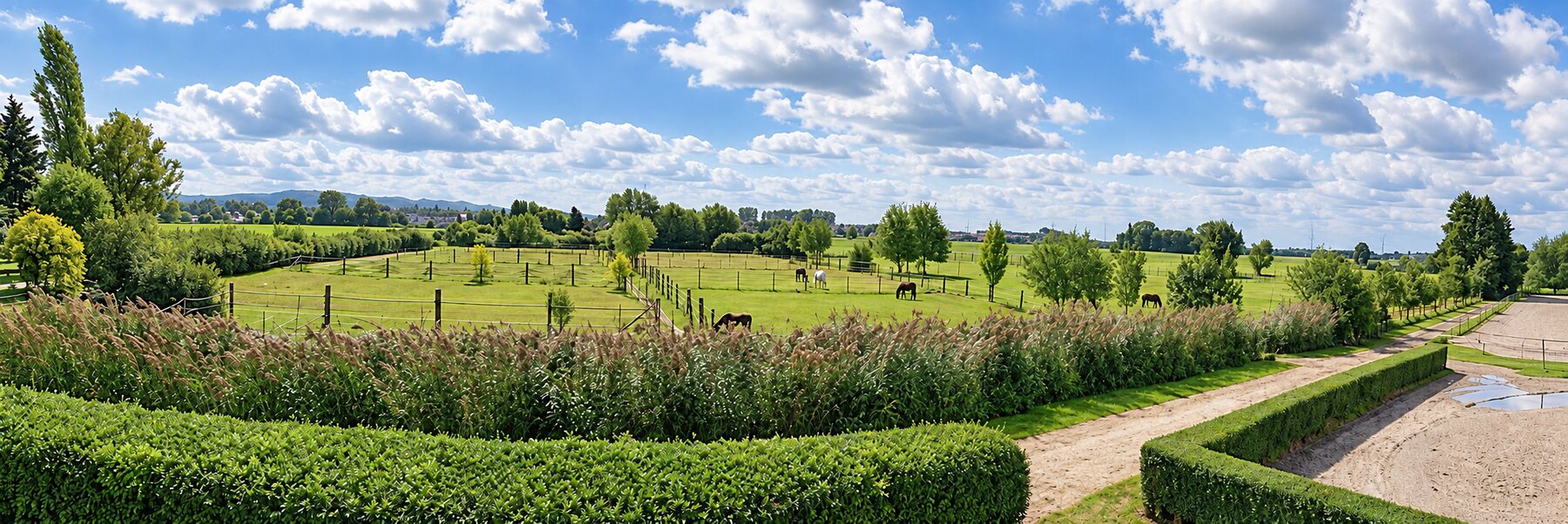 Koppeln im Grünen